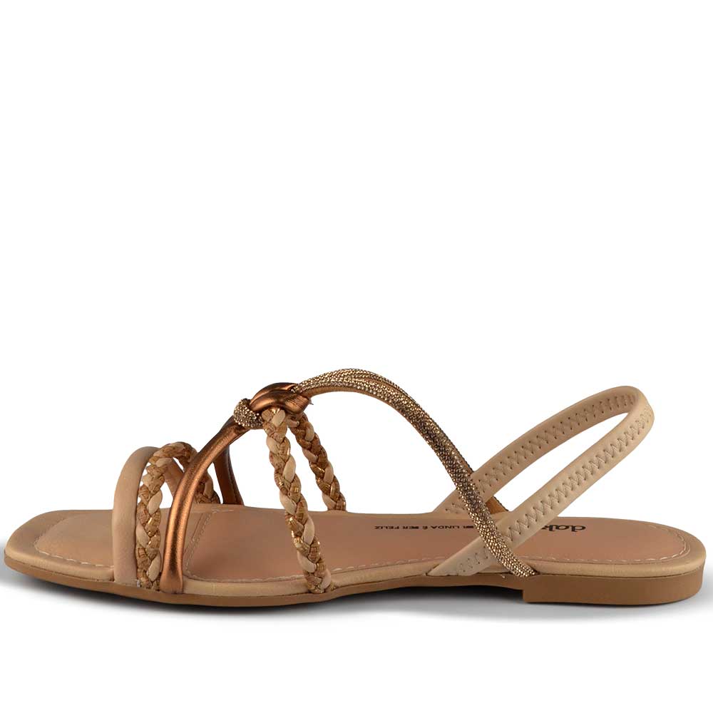 Sandália Rasteira Dakota Feminina Y9601 - Foto 3