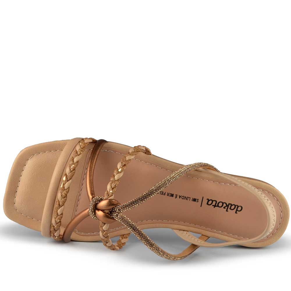 Sandália Rasteira Dakota Feminina Y9601 - Foto 4