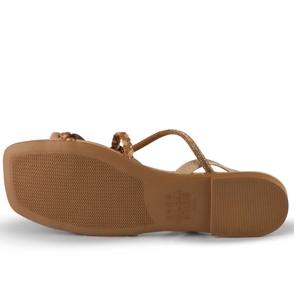 Sandália Rasteira Dakota Feminina Y9601 - Foto 5