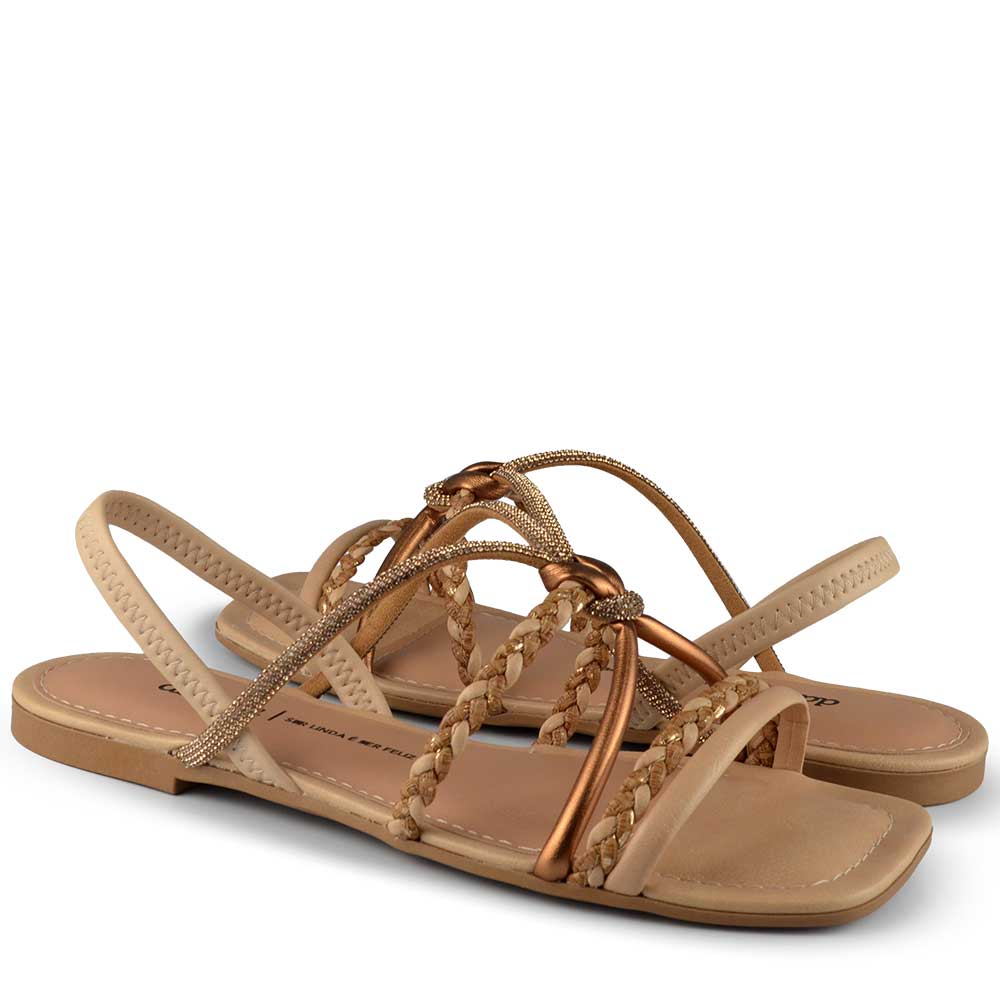 Sandália Rasteira Dakota Feminina Y9601 - Foto 6