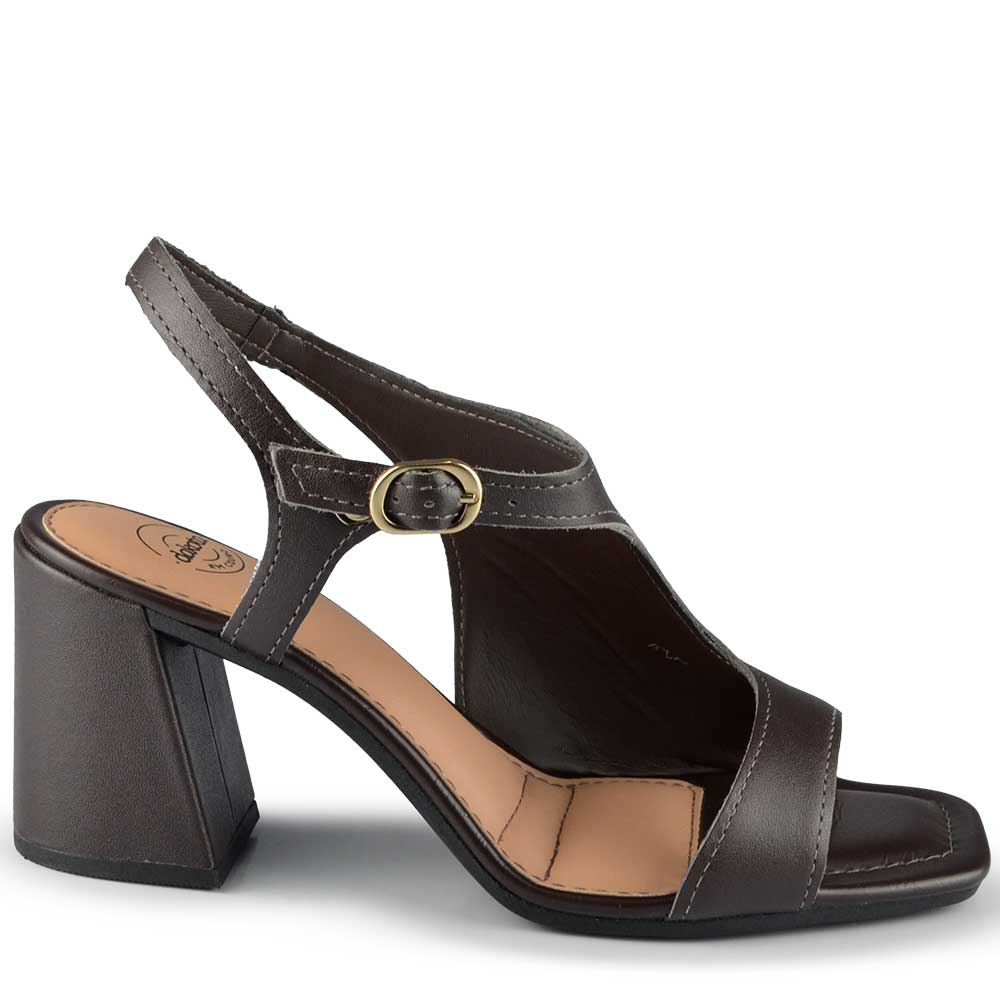 Sandália Salto Bloco Dakota Feminina Y9991 - Foto 1