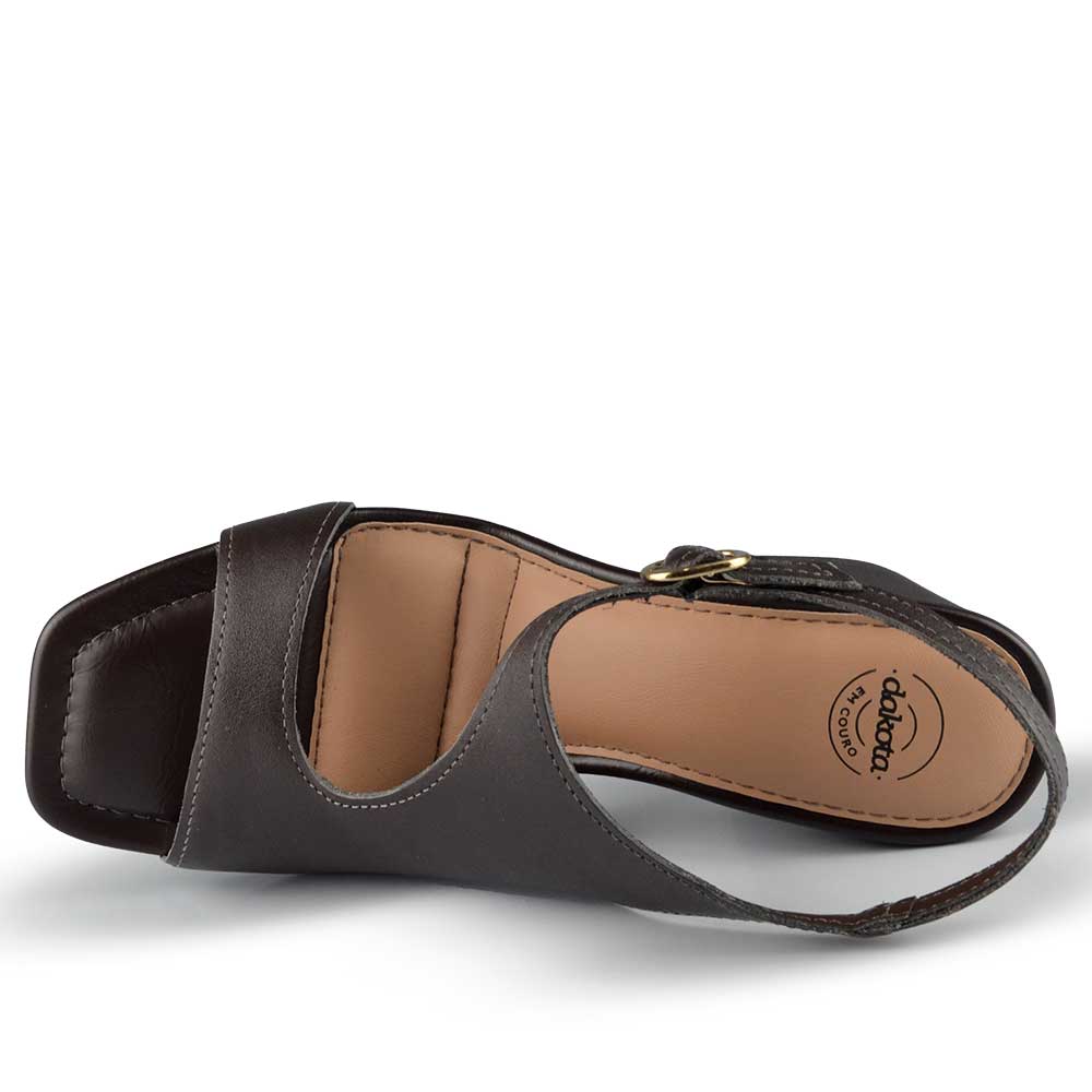 Sandália Salto Bloco Dakota Feminina Y9991 - Foto 4