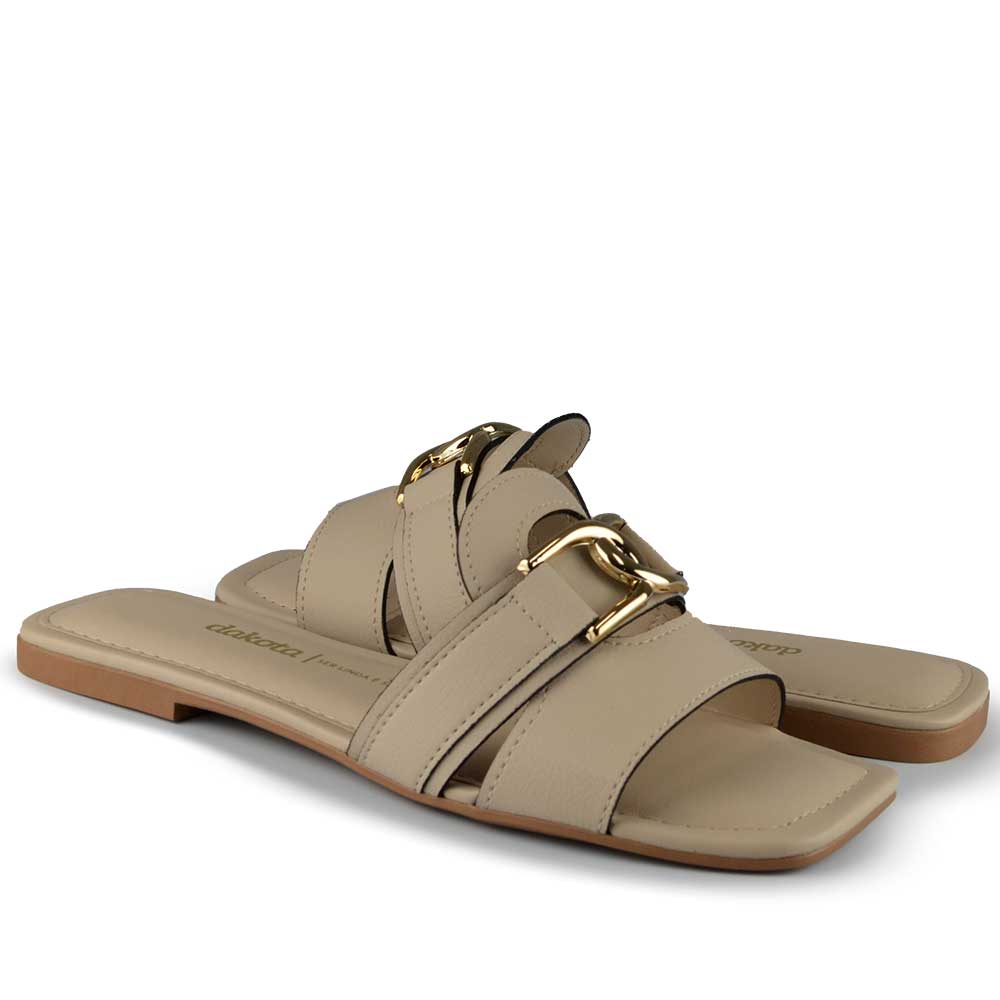 Sandália Rasteira Dakota Feminina Y9182 - Foto 6