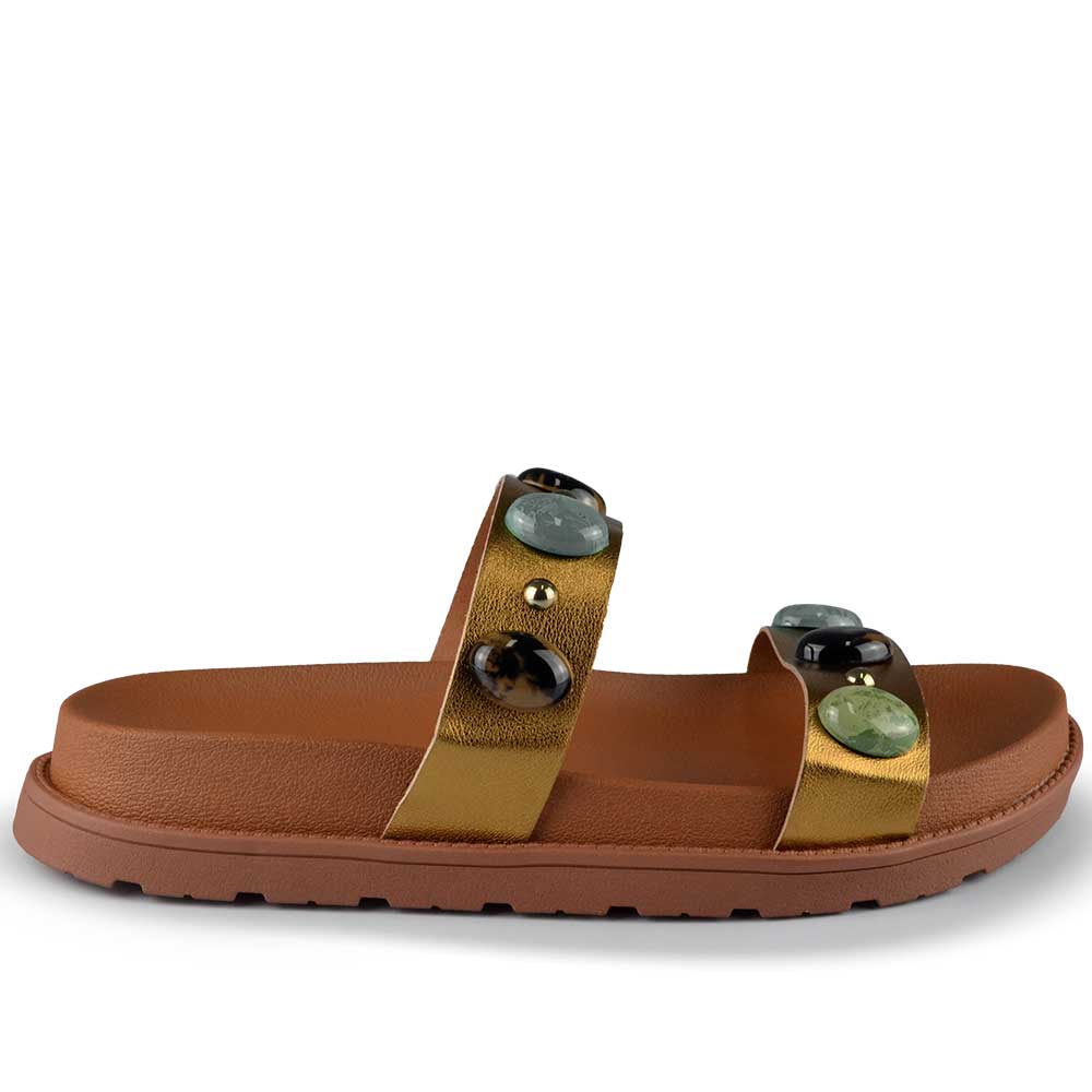 Sandália Papete Dakota Feminina Y9161 - Foto 1