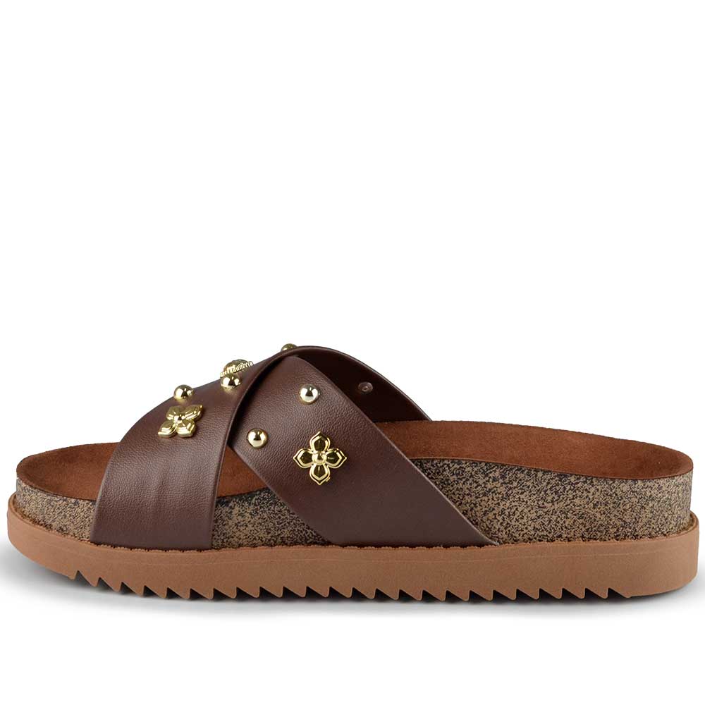 Sandália Papete Moleca Feminina 5500.112 - Foto 3