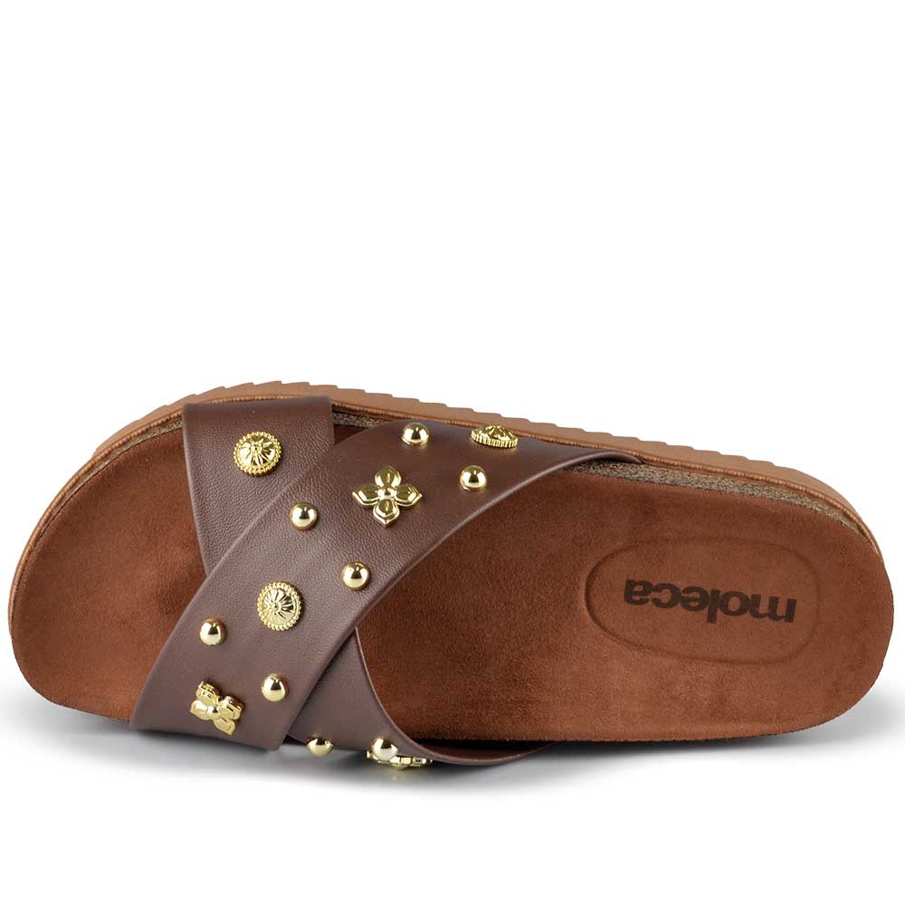 Sandália Papete Moleca Feminina 5500.112 - Foto 4