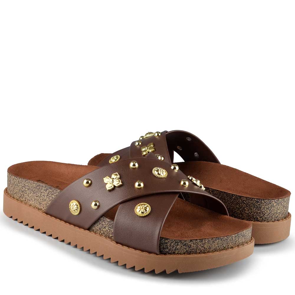 Sandália Papete Moleca Feminina 5500.112 - Foto 6