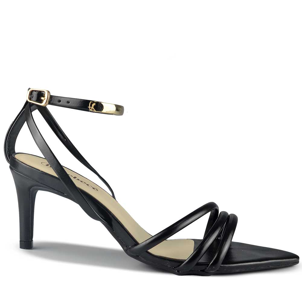 Sandália Salto Fino Bebece Feminina T6032-103 - Foto 1