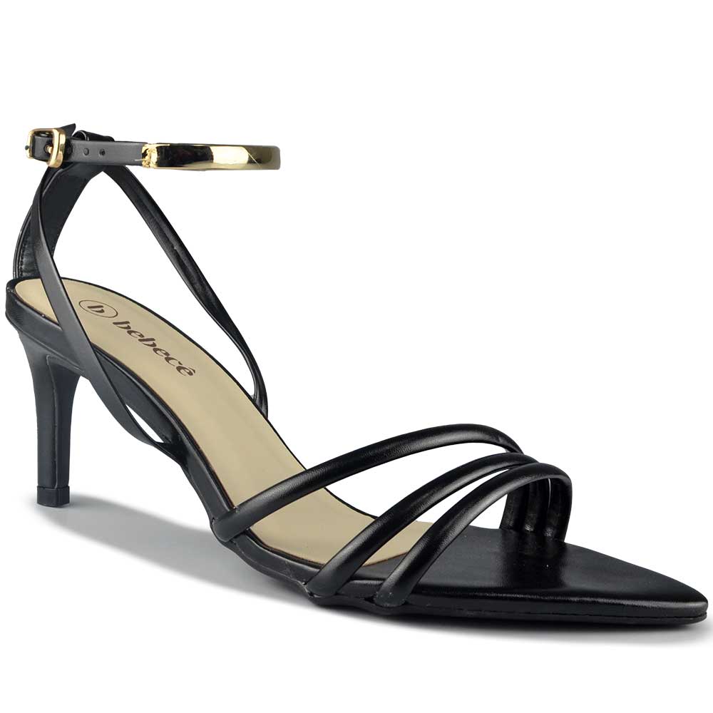 Sandália Salto Fino Bebece Feminina T6032-103 - Foto 2