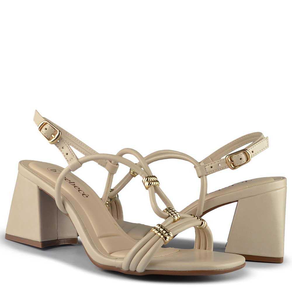 Sandália Salto Bloco Bebece Feminina T6030-124 - Foto 6