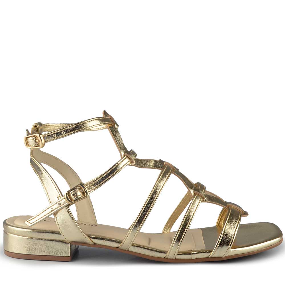 Sandália Salto Baixo Bebece Feminina T2547-042 Lojas Kikos