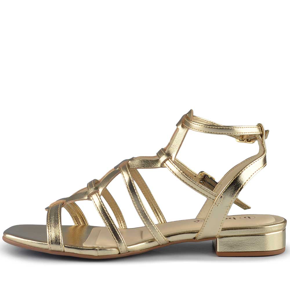 Sandália Salto Baixo Bebece Feminina T2547-042 - Foto 3