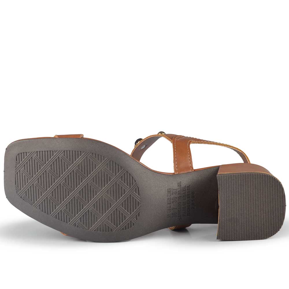 Sandália Salto Baixo Dakota Feminina Y9581 - Foto 5