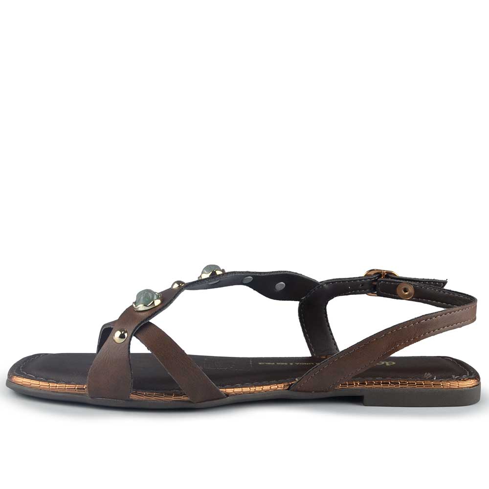 Sandália Rasteira Dakota Feminina Y9381 - Foto 3