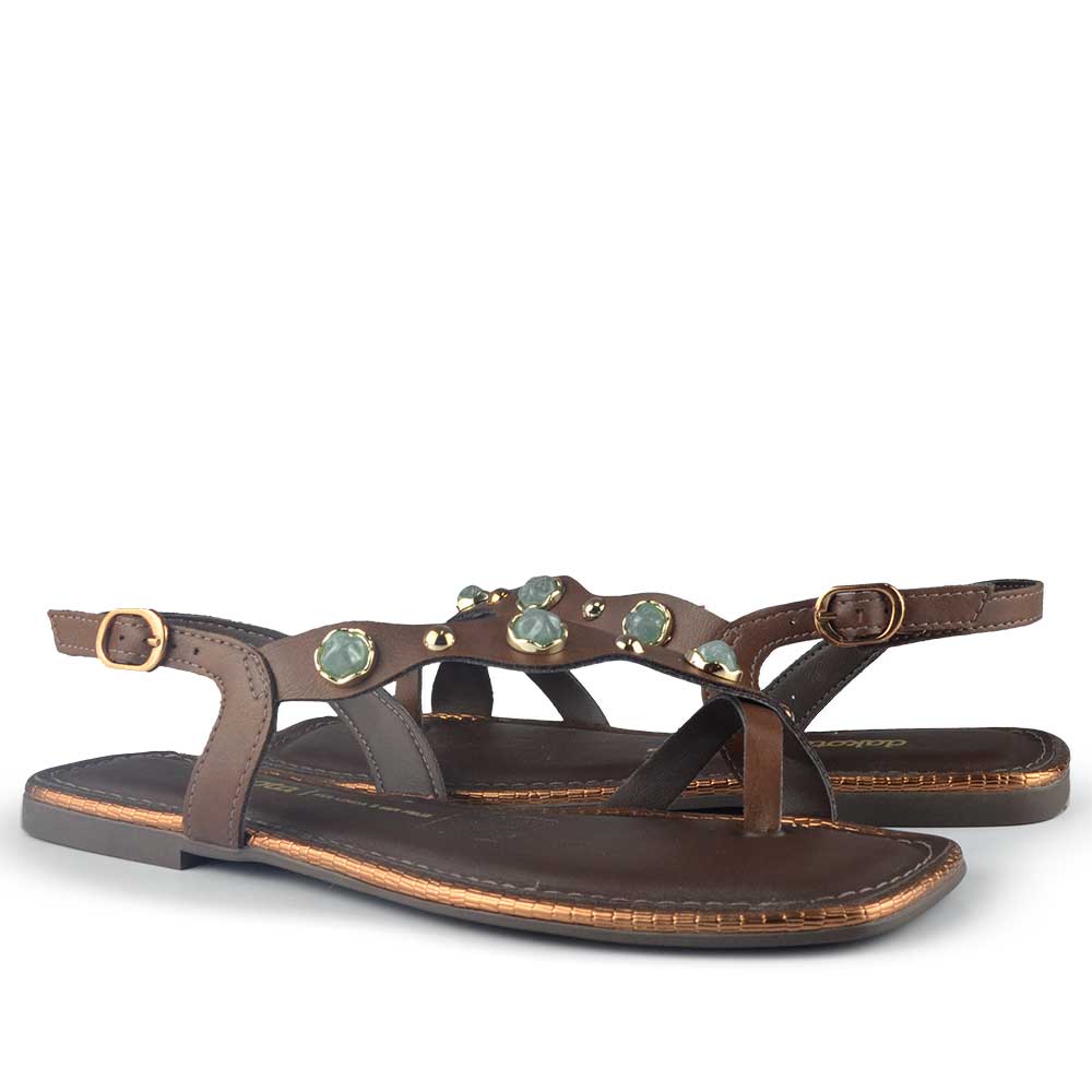 Sandália Rasteira Dakota Feminina Y9381 - Foto 6