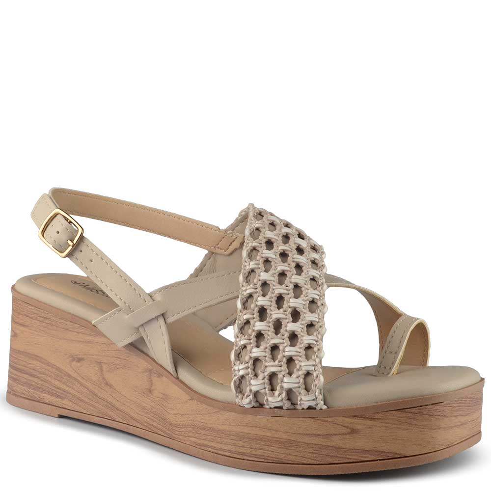 Sandália Anabela Mississipi Feminina MF492 - Foto 2