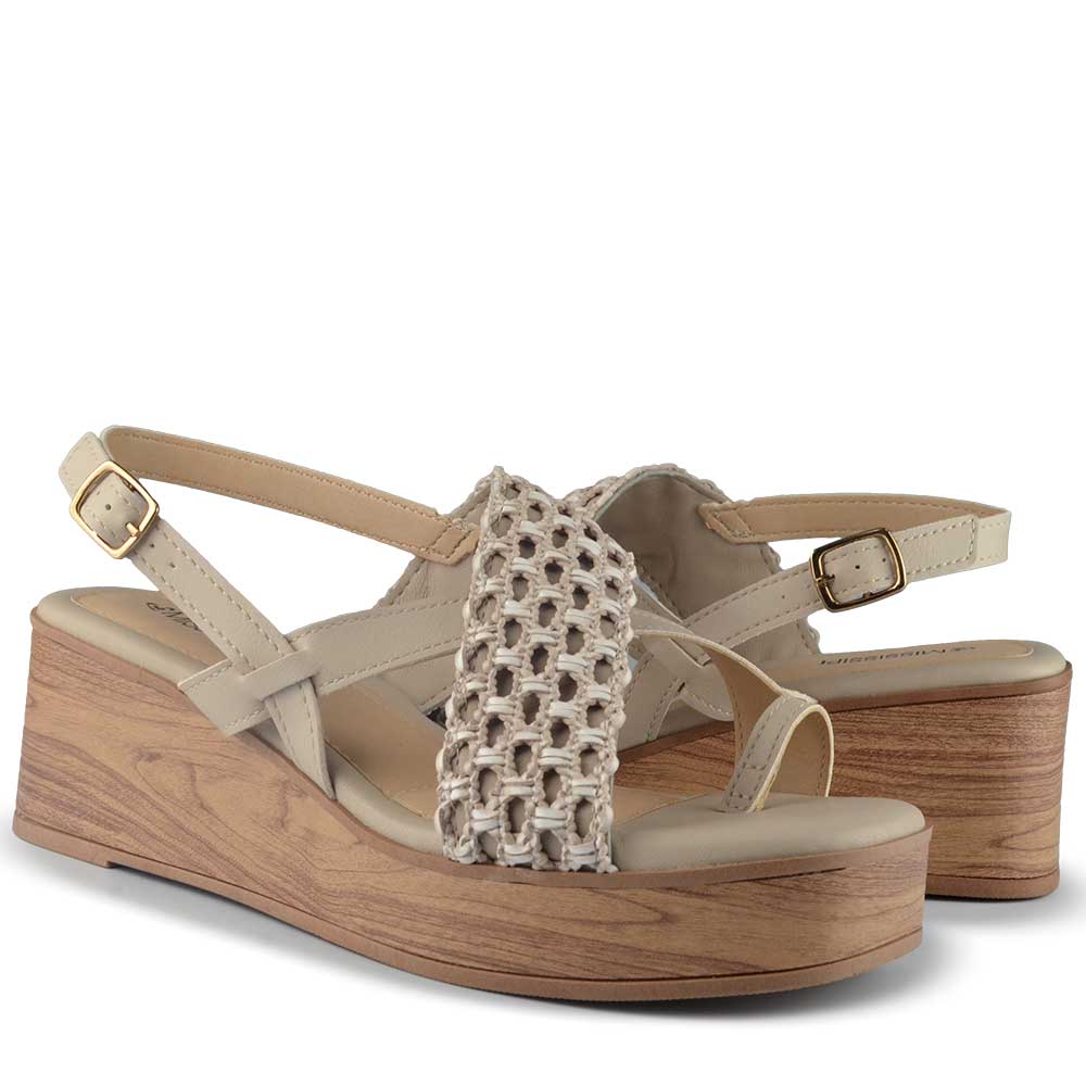 Sandália Anabela Mississipi Feminina MF492 - Foto 6