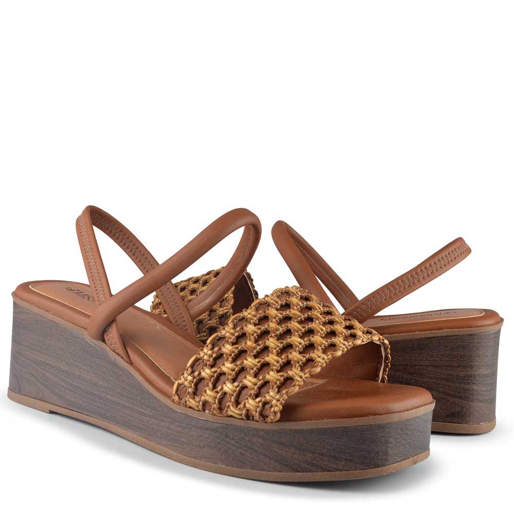 Sandália Anabela Mississipi MF494 - Foto 6