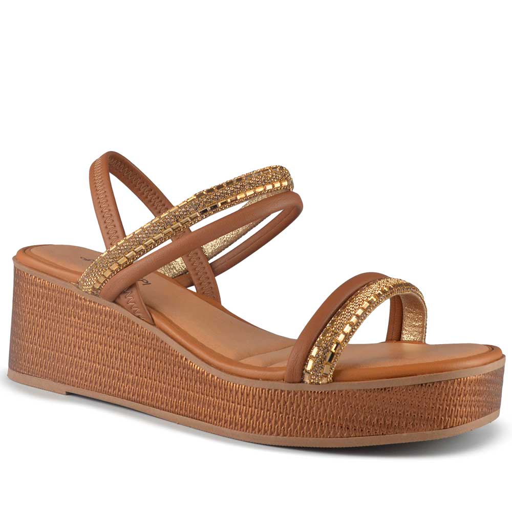 Sandália Anabela Mississipi Feminina ME671 - Foto 2