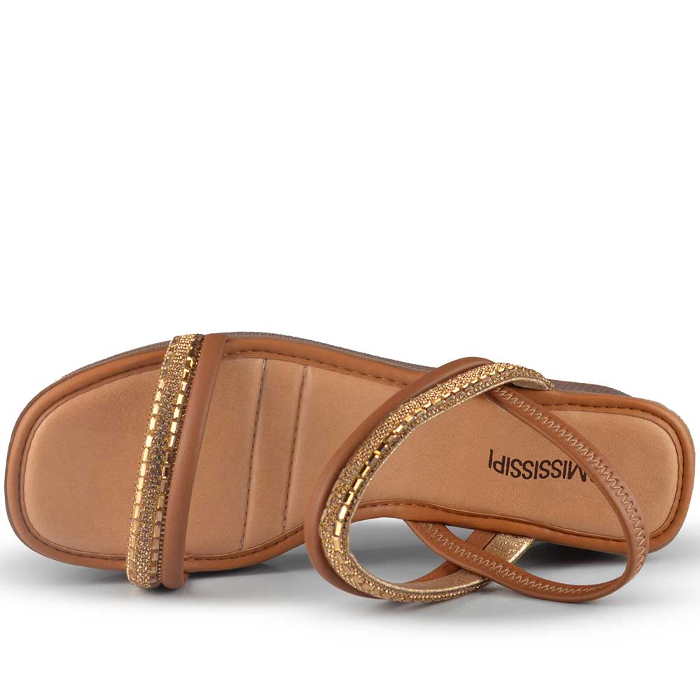 Sandália Anabela Mississipi Feminina ME671 - Foto 4