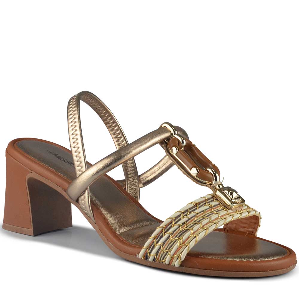 Sandália Salto Alto Mississipi Feminina MF921 - Foto 2