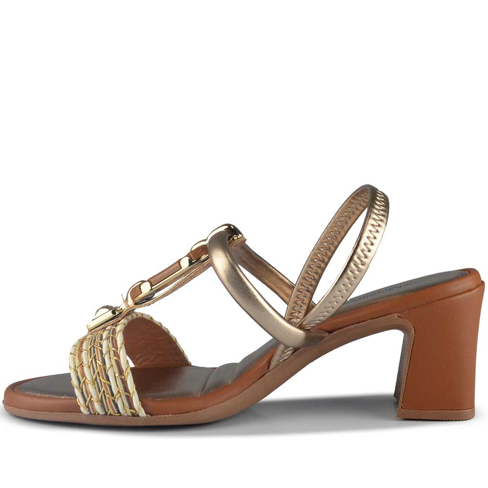 Sandália Salto Alto Mississipi Feminina MF921 - Foto 3