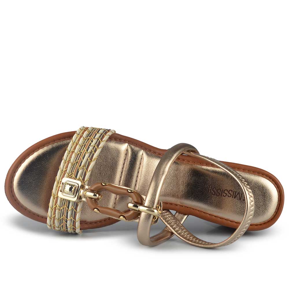 Sandália Salto Alto Mississipi Feminina MF921 - Foto 4