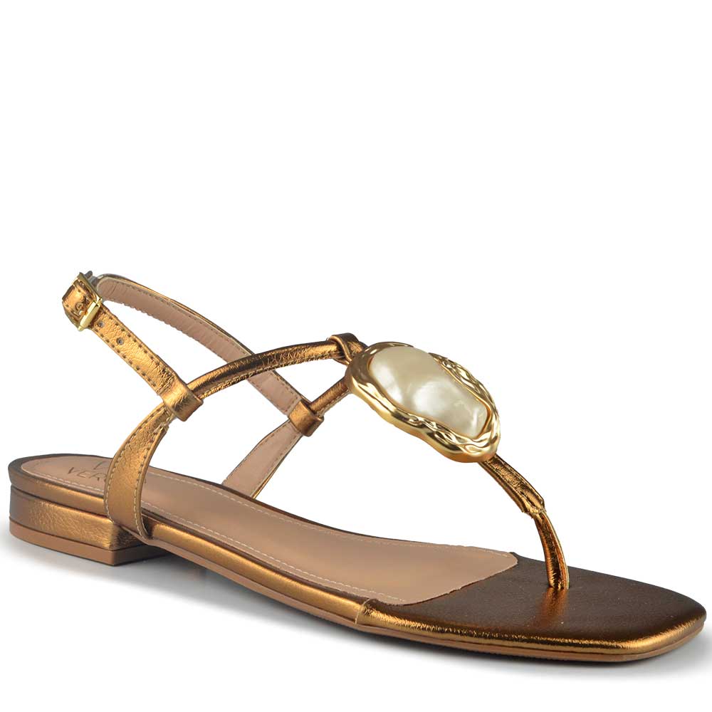 Sandália Rasteira Vero K Feminina 2700.21 - Foto 2