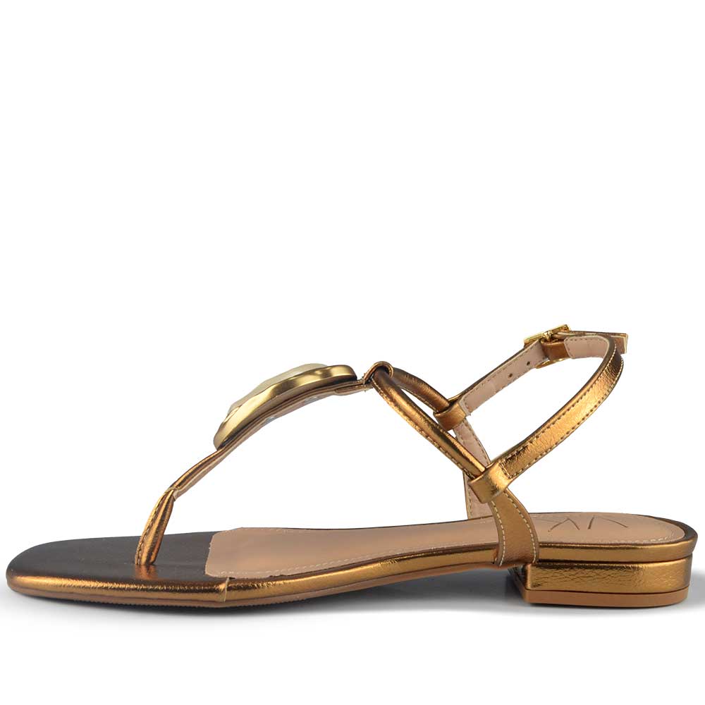 Sandália Rasteira Vero K Feminina 2700.21 - Foto 3