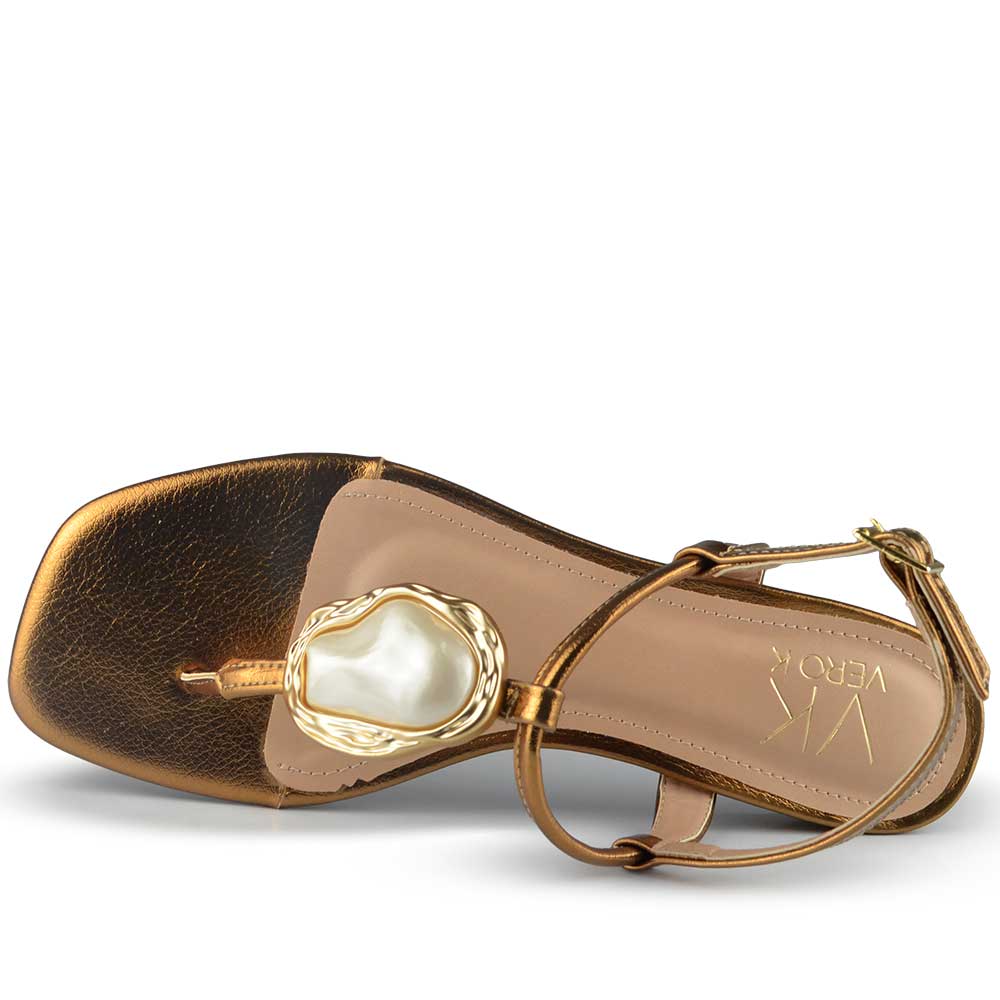 Sandália Rasteira Vero K Feminina 2700.21 - Foto 4