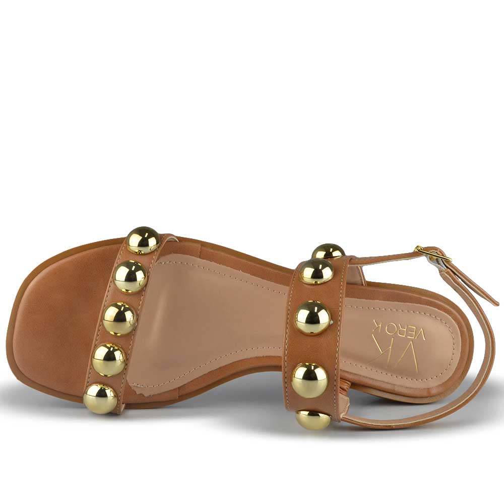 Sandália Salto Baixo Vero K Feminina 2950.152 - Foto 4