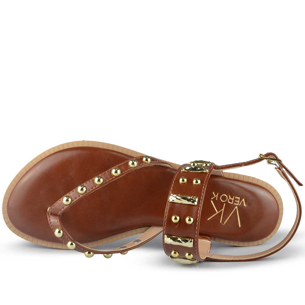 Sandália Rasteira Vero K Feminina 165.118 - Foto 4