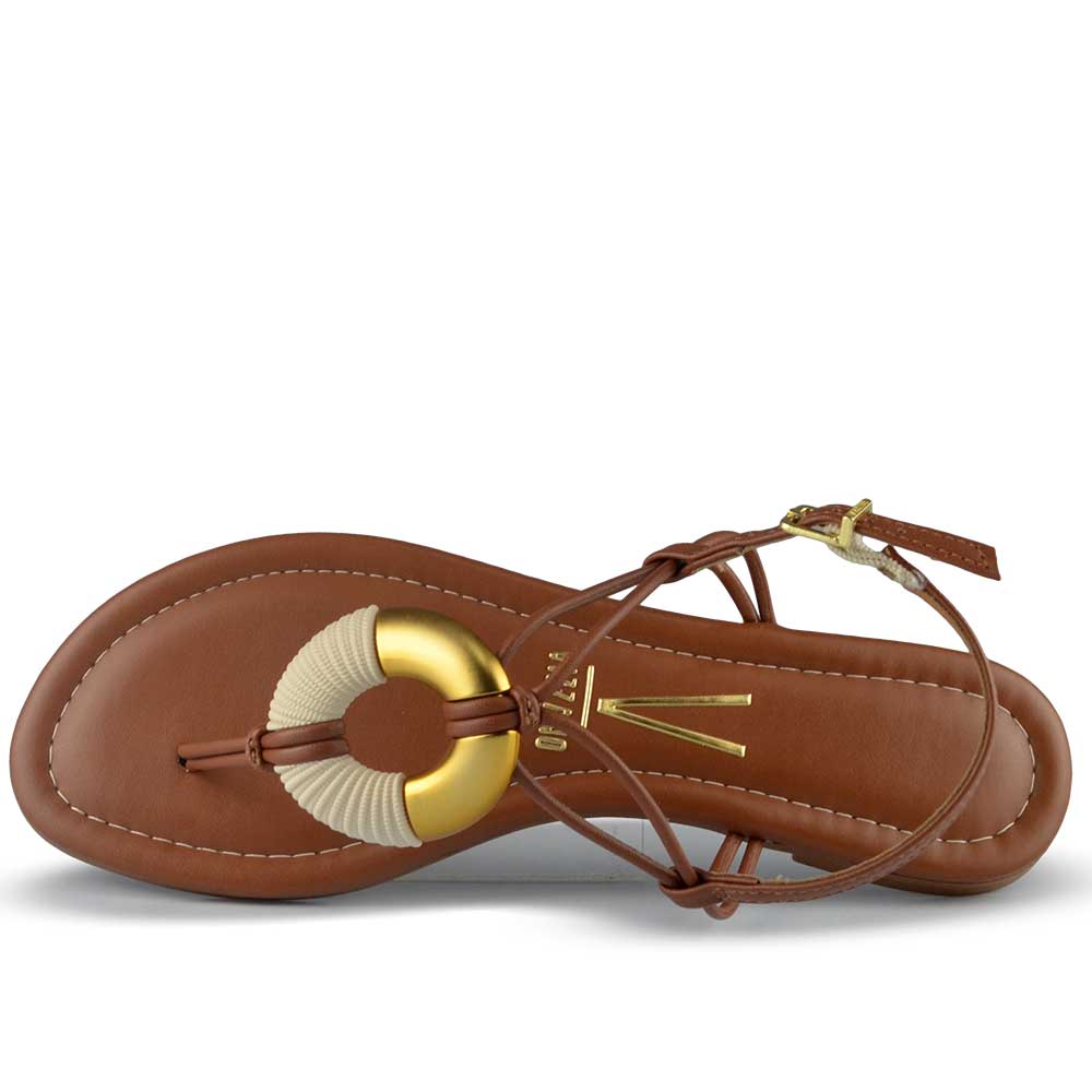 Sandália Rasteira Vizzano Feminino 6371.1001 - Foto 4