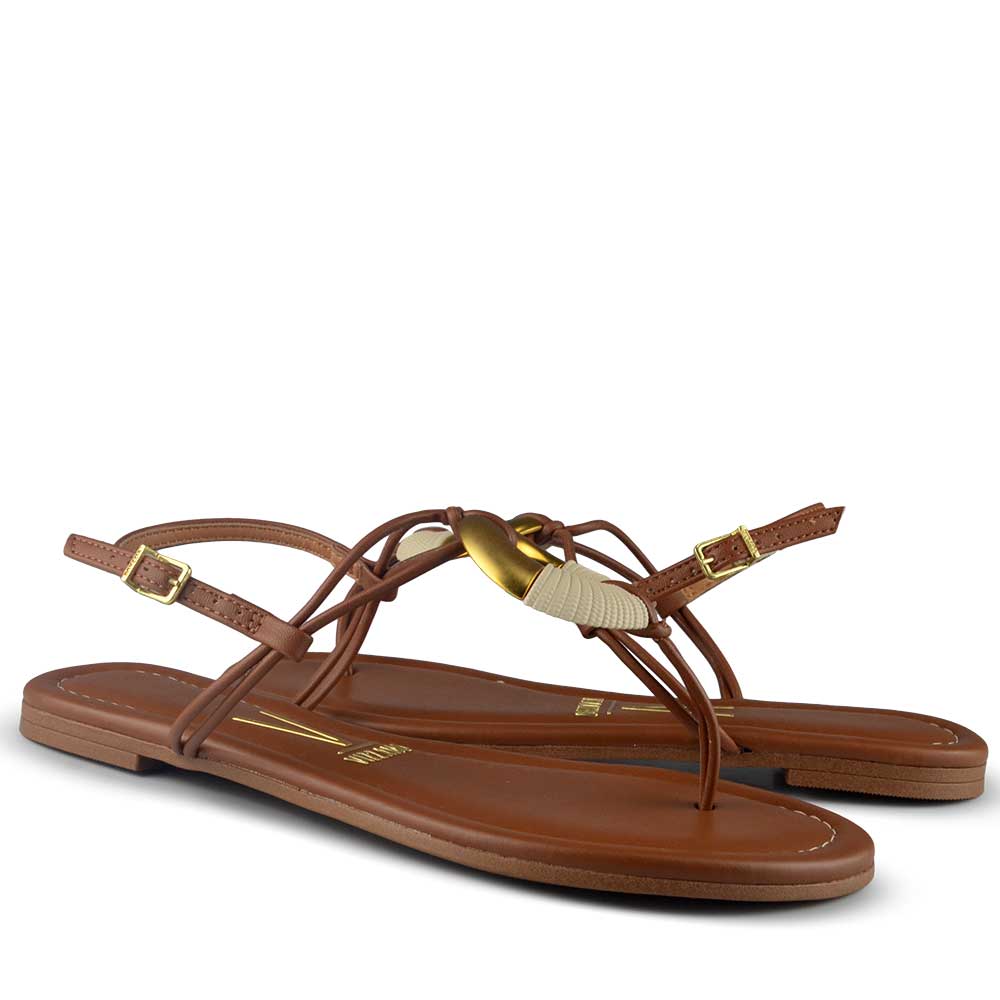 Sandália Rasteira Vizzano Feminino 6371.1001 - Foto 6