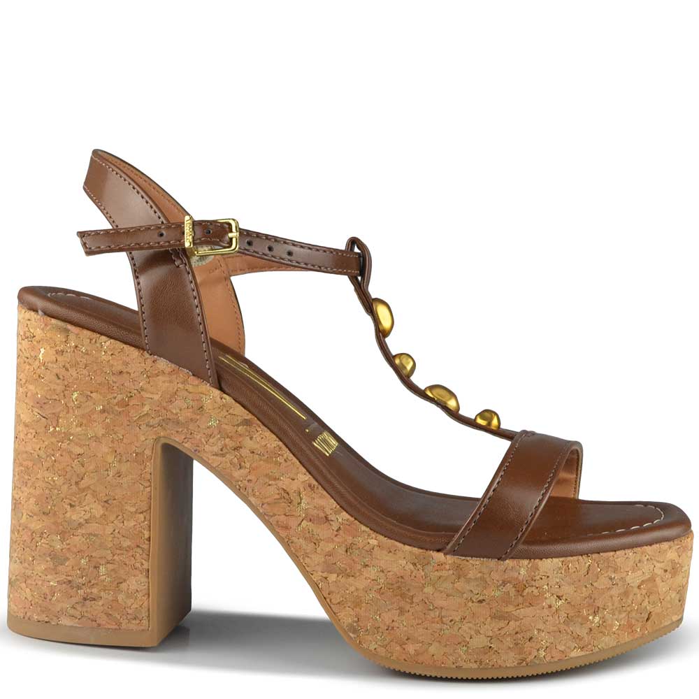 Sandália Salto Alto Vizzano Feminina 6541.101 - Foto 1