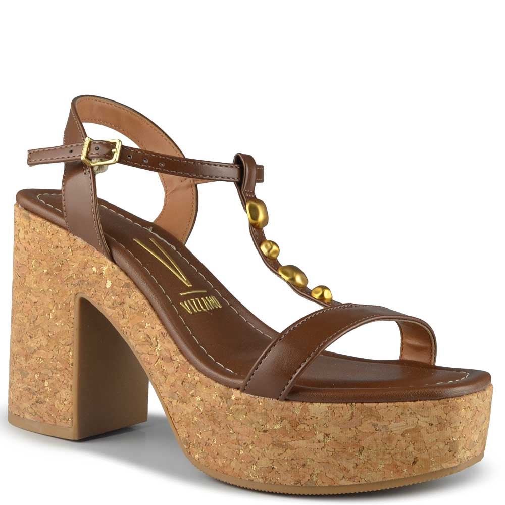 Sandália Salto Alto Vizzano Feminina 6541.101 - Foto 2