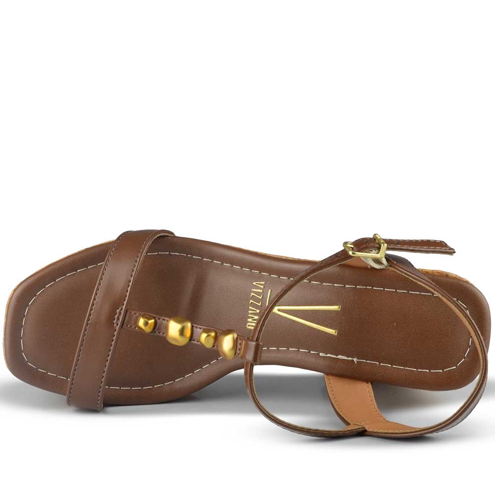 Sandália Salto Alto Vizzano Feminina 6541.101 - Foto 4