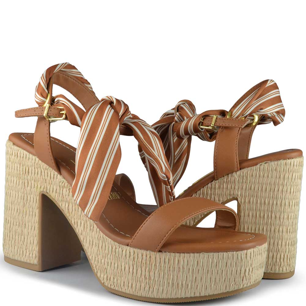 Sandália Salto Alto Vizzano Feminina 6541.103 - Foto 6