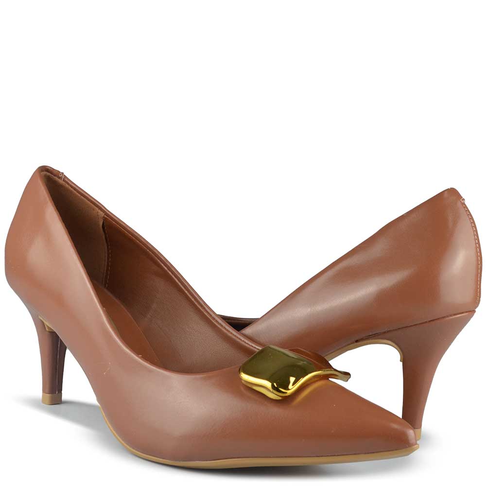 Scarpin Salto Fino Vizzano Feminino 1185.1445 - Foto 6