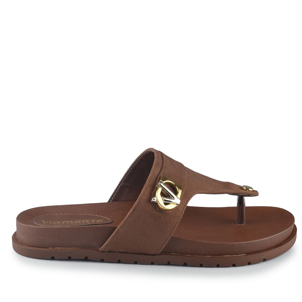 Sandália Papete Via Marte Feminina 174-021-01 - Foto 1