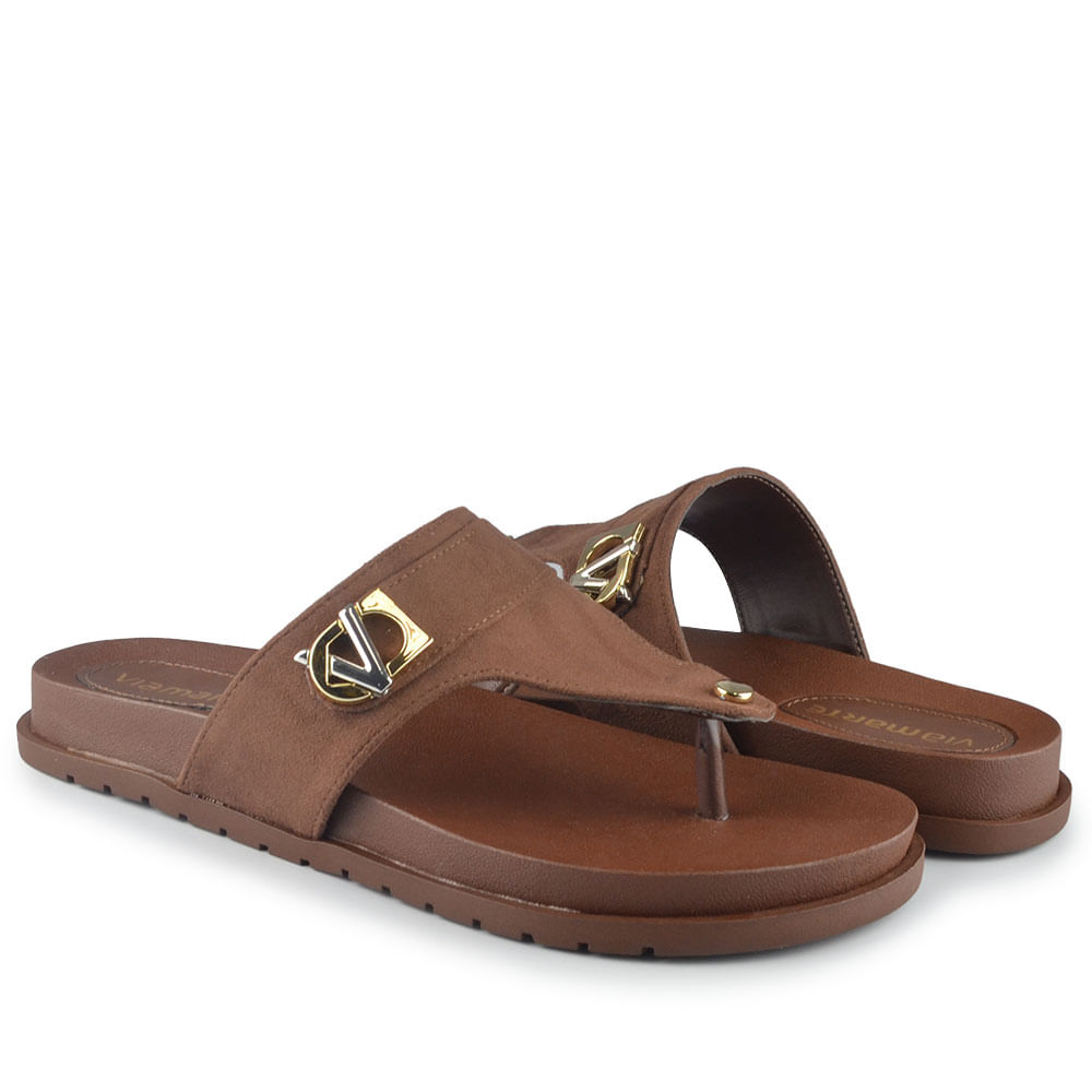 Sandália Papete Via Marte Feminina 174-021-01 - Foto 6