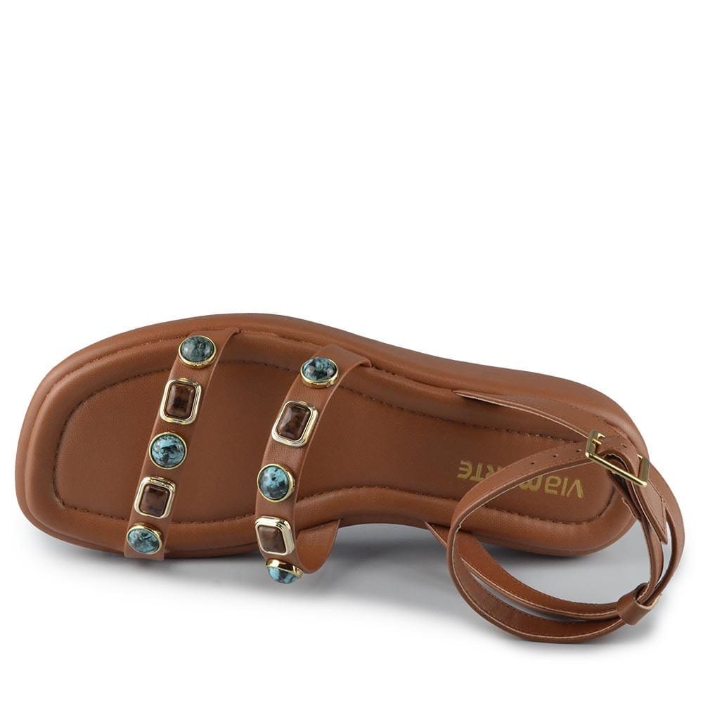 Sandália Papete Via Marte Feminina 267-001-01 - Foto 4