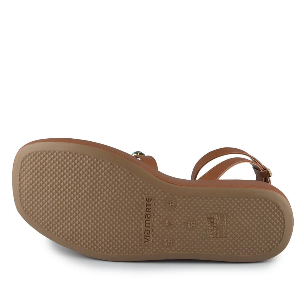 Sandália Papete Via Marte Feminina 267-001-01 - Foto 5