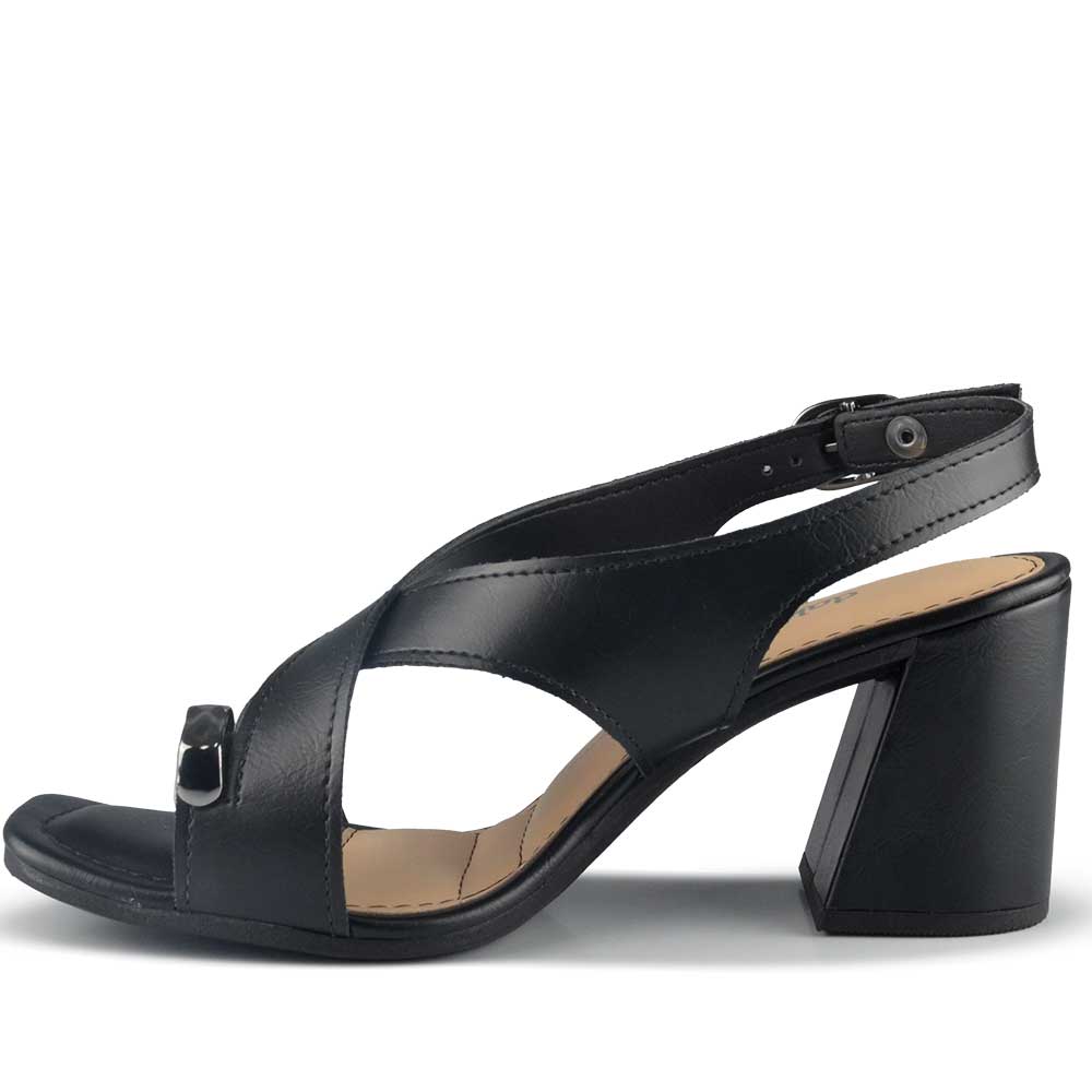 Sandália Salto Bloco Dakota Feminina Y9152 - Foto 3