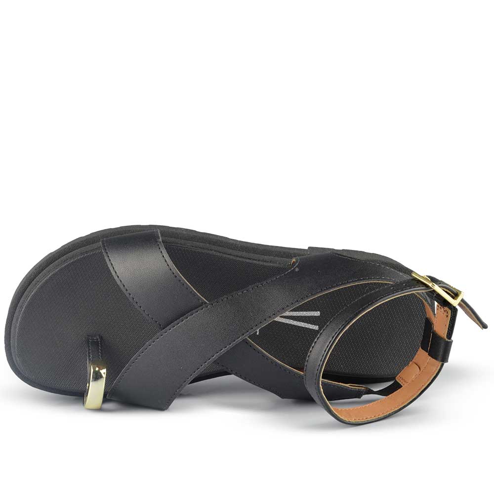 Sandália Flatform Vizzano Feminina Tratorada 6499.122 - Foto 4