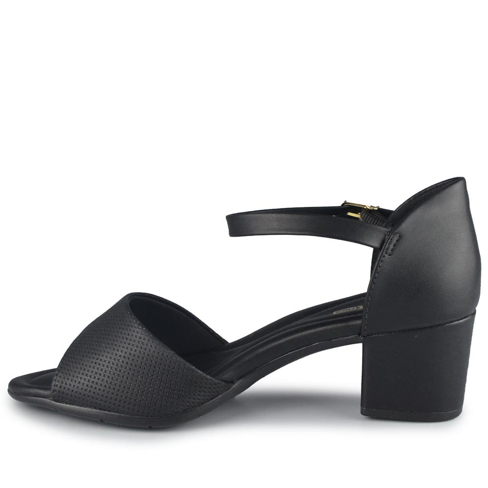 Sandália Salto Baixo Comfortflex Feminina 2557405 - Foto 3