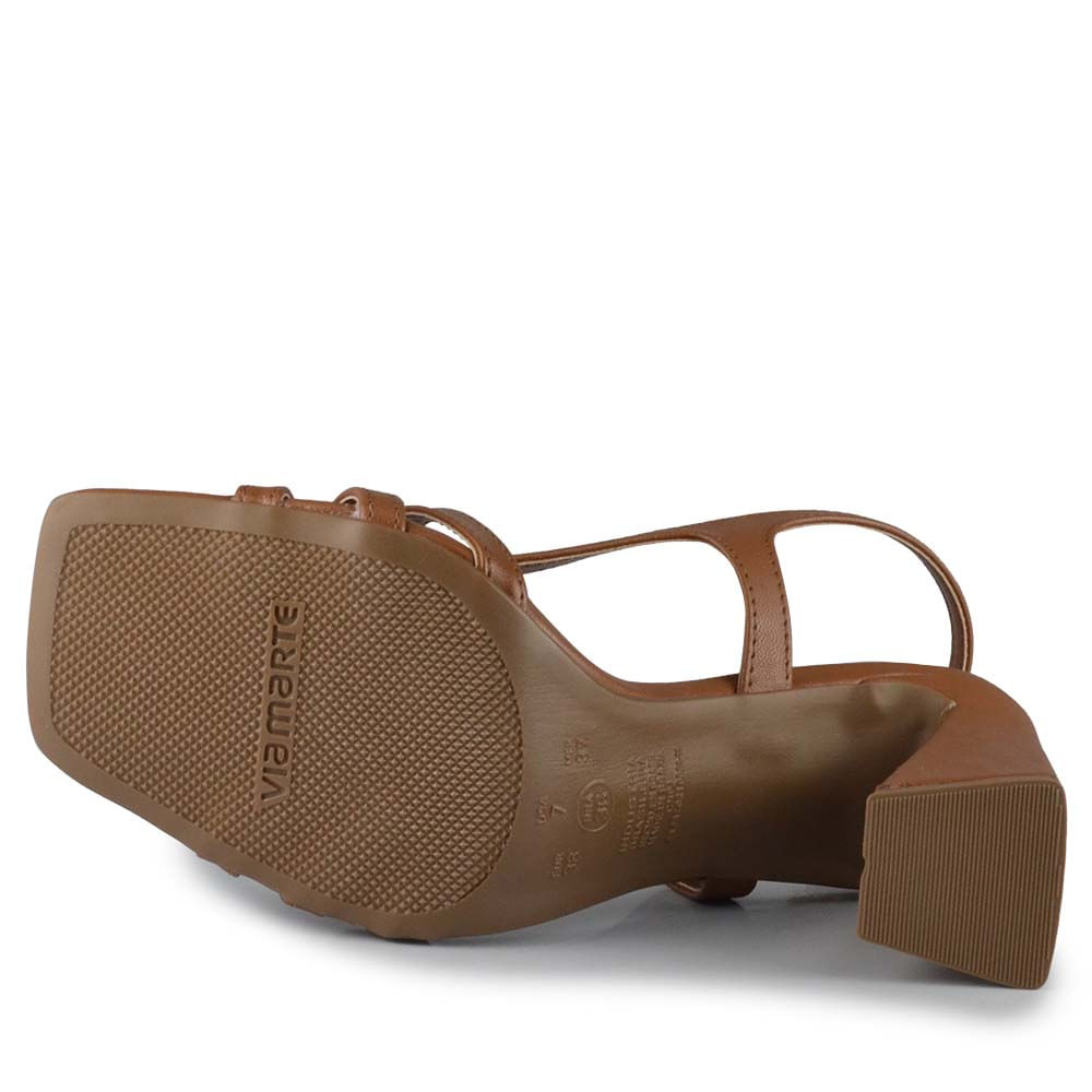 Sandália Salto Alto Via Marte Feminina 150-017-01 - Foto 5