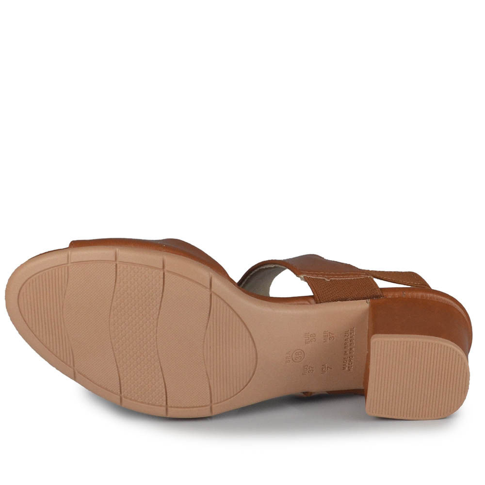 Sandália Salto Baixo Comfortflex Feminina 2557407 - Foto 5