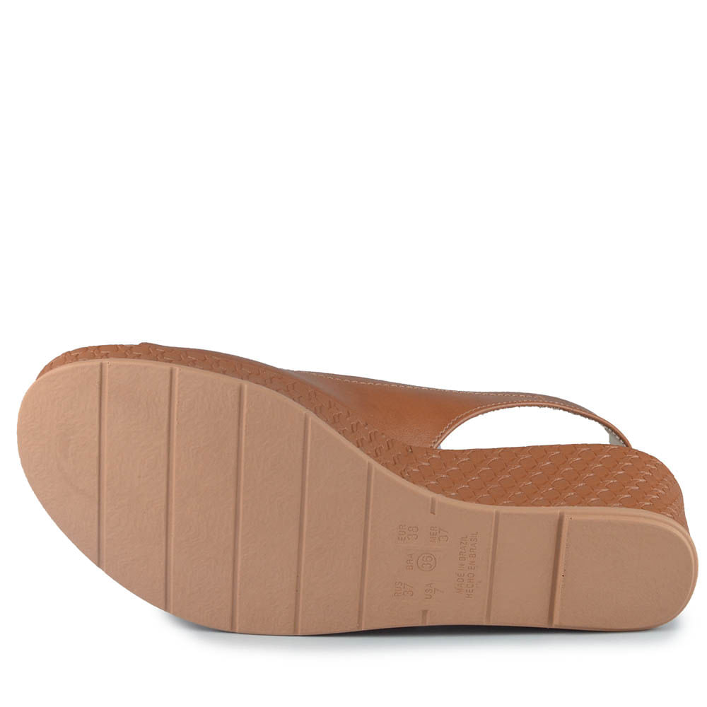 Sandália Anabela Comfortflex Feminina 2553405 - Foto 5