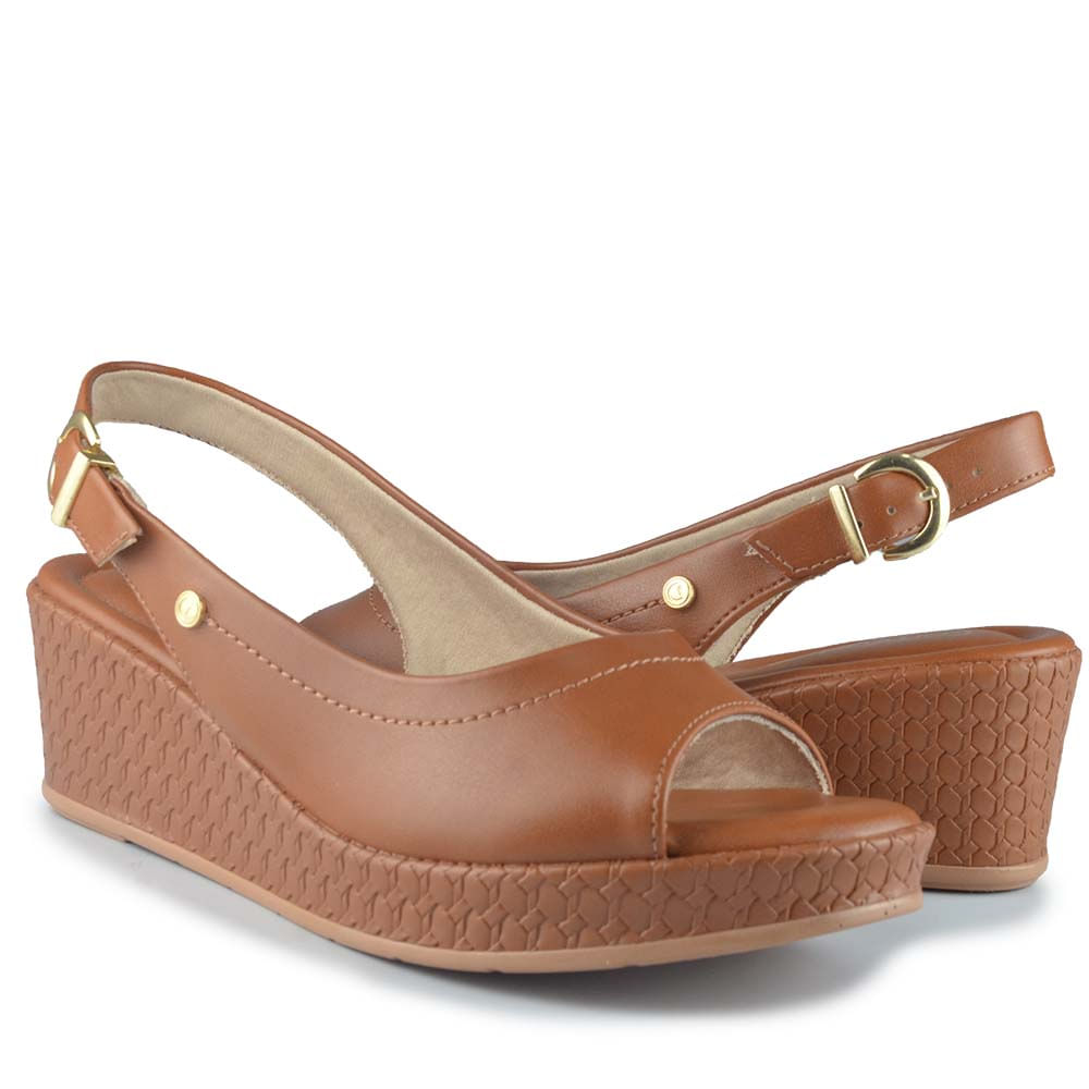 Sandália Anabela Comfortflex Feminina 2553405 - Foto 6